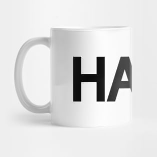 Hard being hard artwork Mug